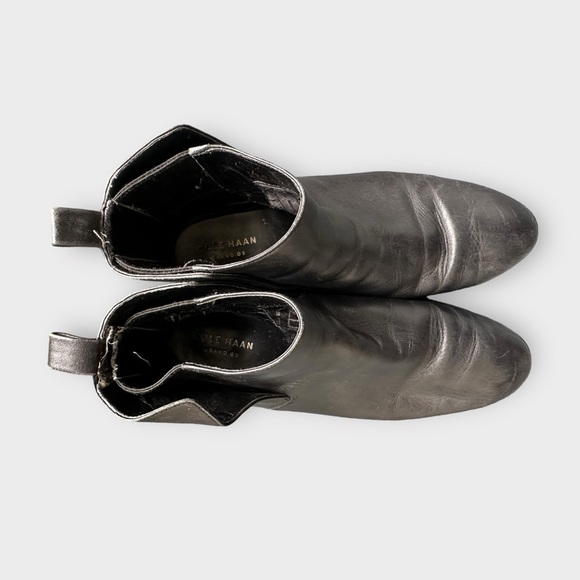 Cole Haan black leather ankle boots - Picture 7 of 7
